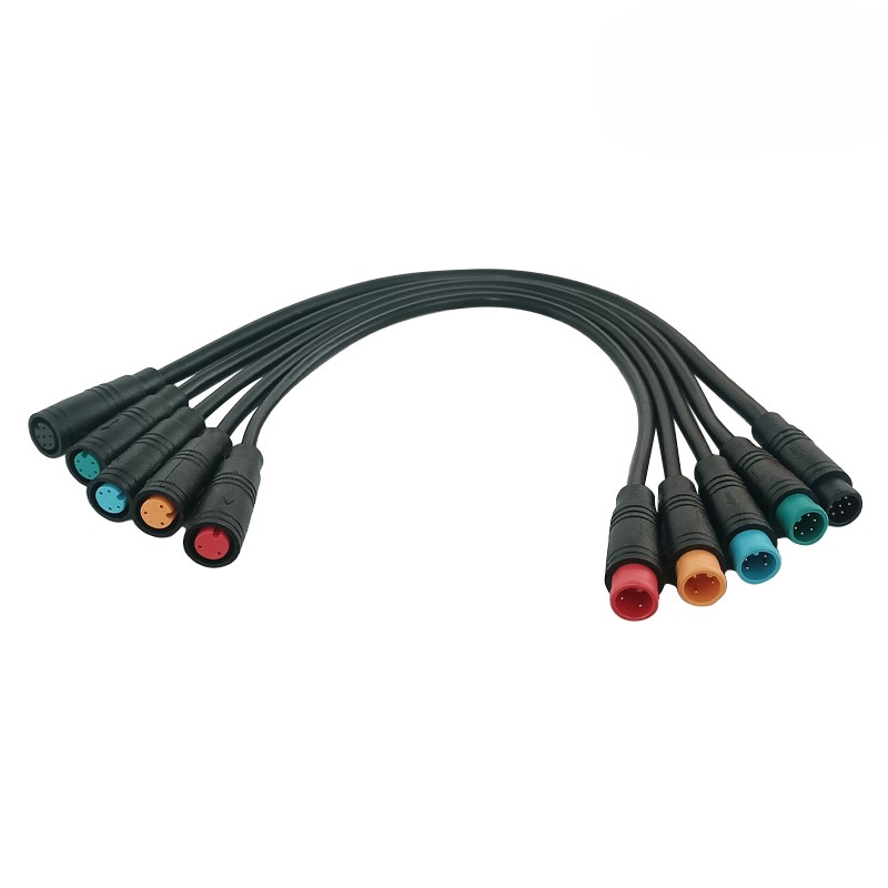 M8 waterproof connector 2-6 pin