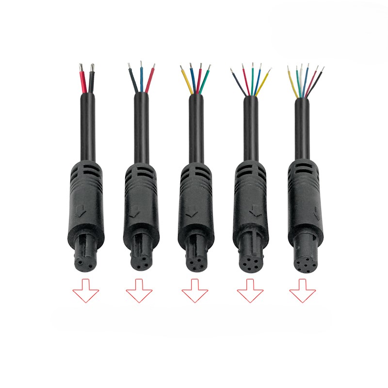 M6 Automotive waterproof connectors 2-6 pin
