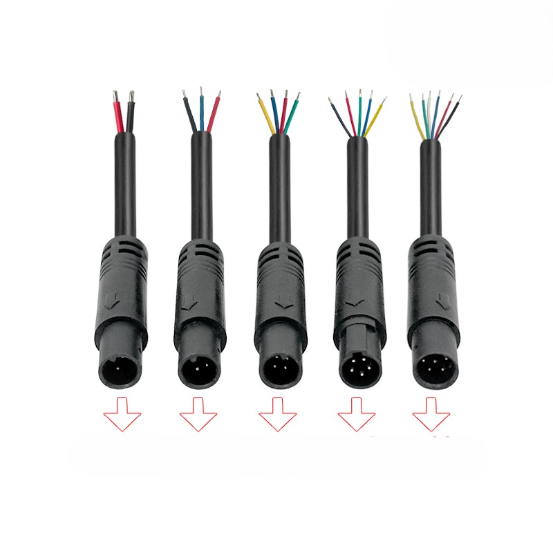 M6 Automotive waterproof connectors 2-6 pin