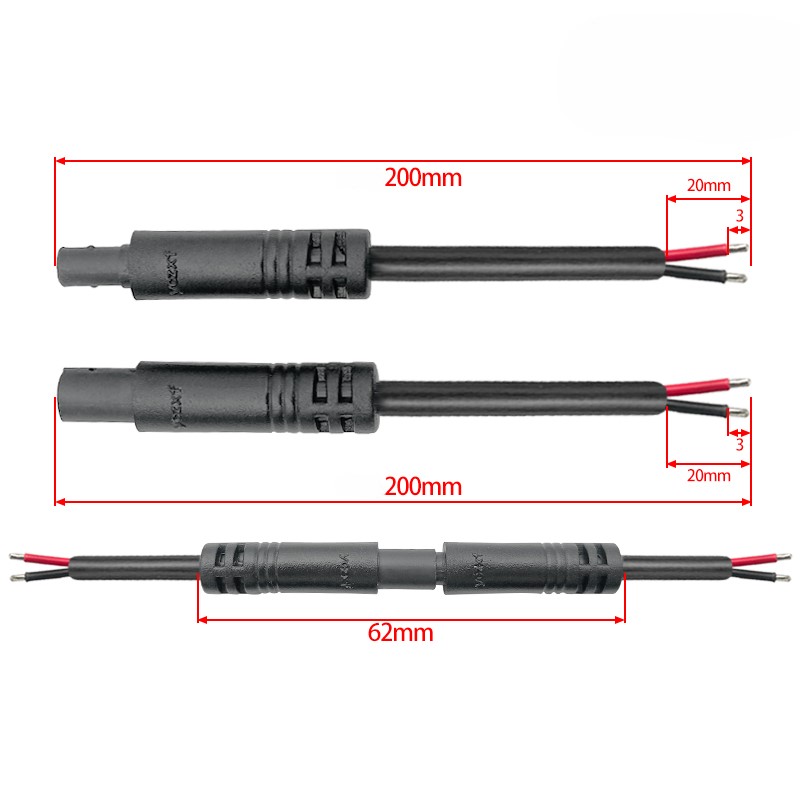 M6 Automotive waterproof connectors 2-6 pin