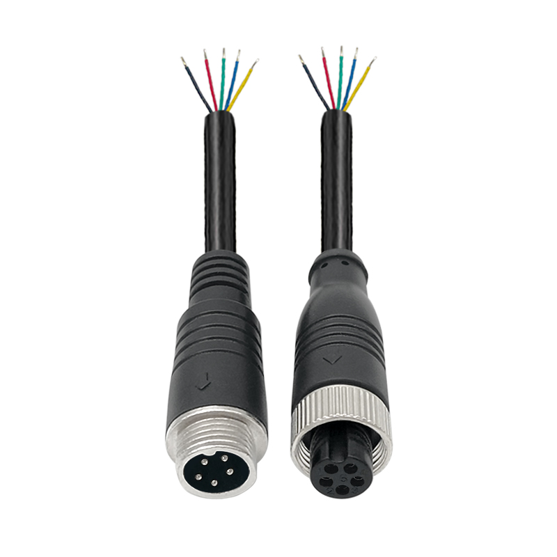 Gx12 2-6pin aviation connector