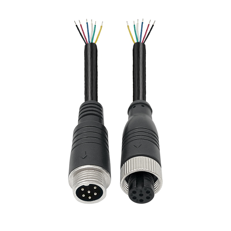 Gx12 2-6pin aviation connector