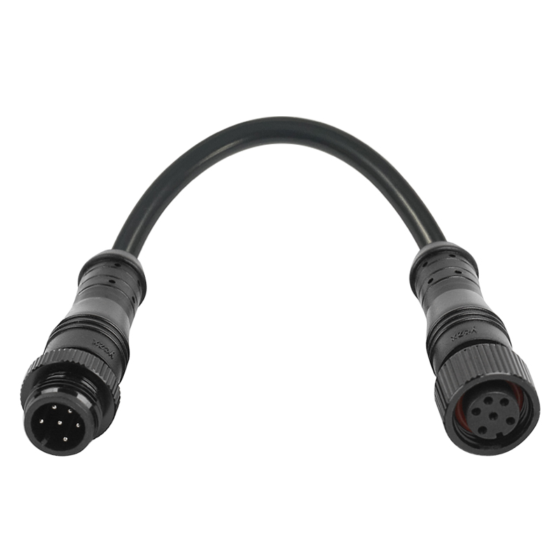 M12 Cable Extension Straight Through 2-8 Pin