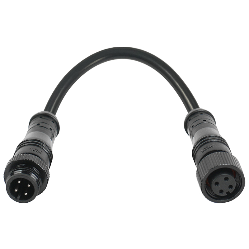 M12 Cable Extension Straight Through 2-8 Pin