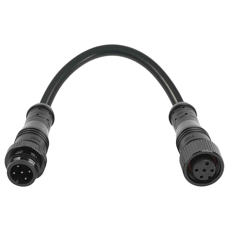 M12 Cable Extension Straight Through 2-8 Pin
